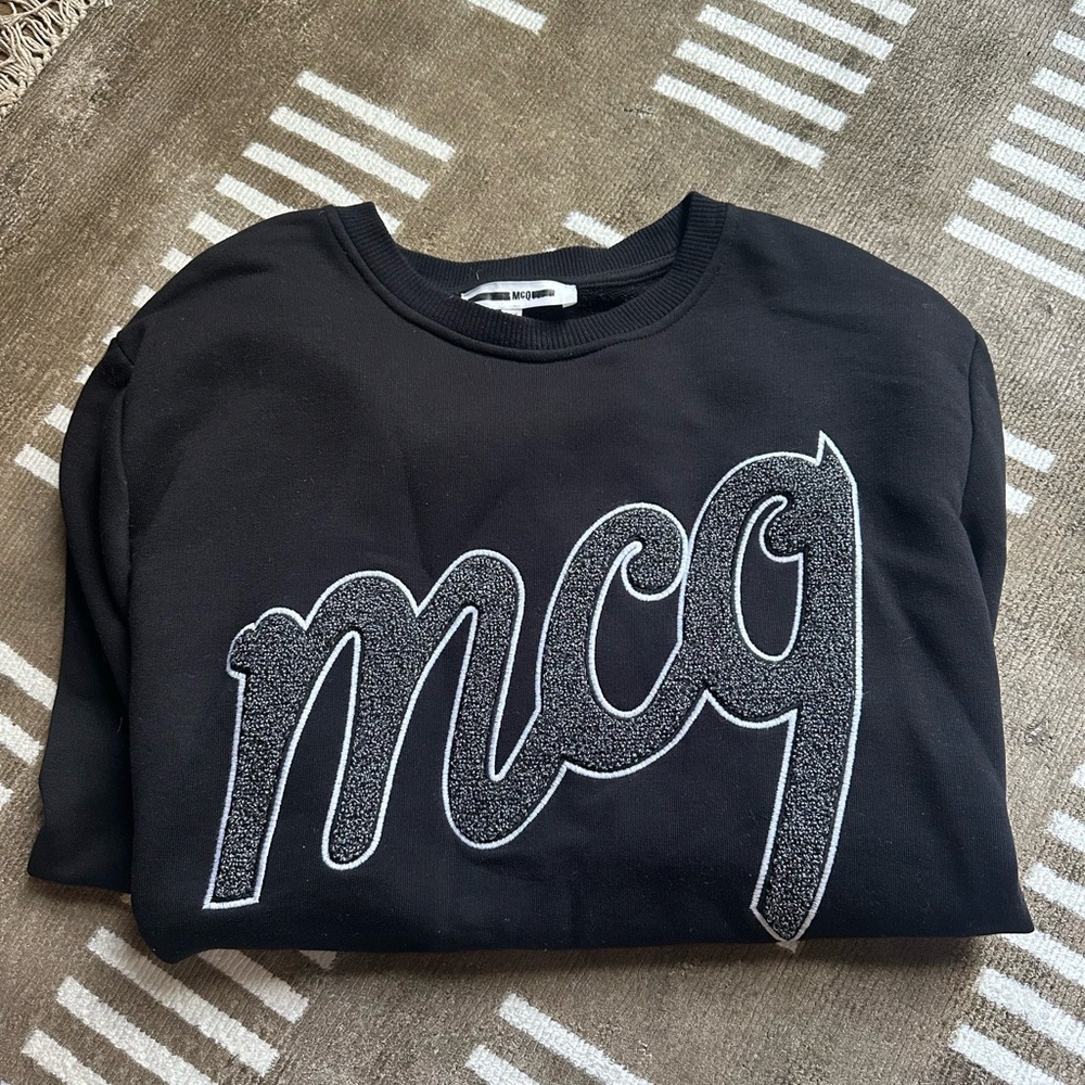 MCQ McQueen sweater. Logo size large